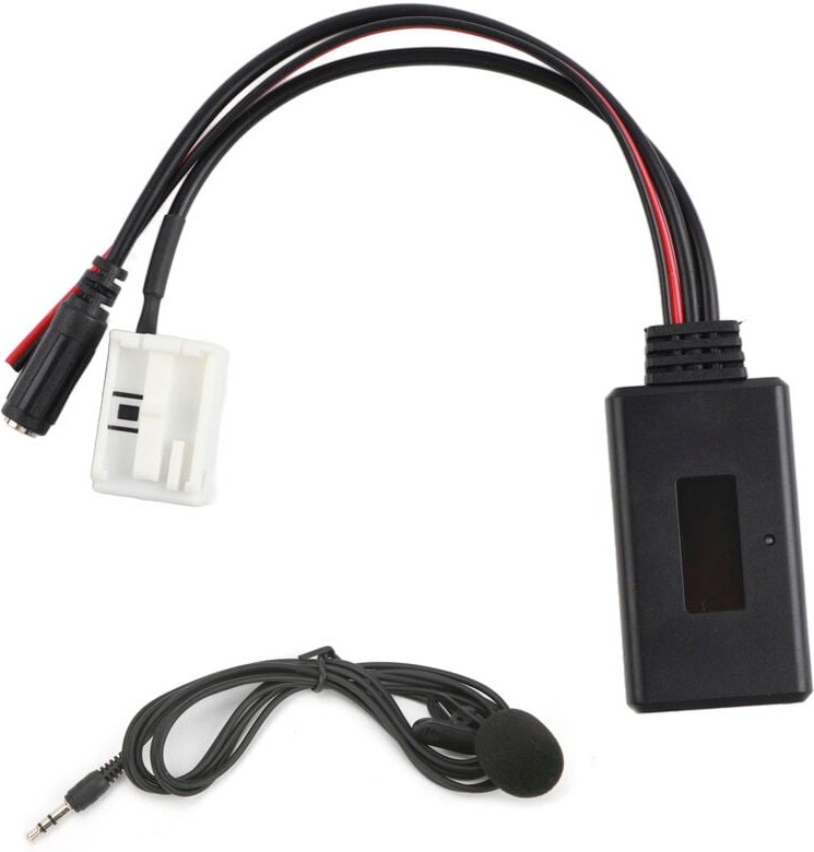 Eosnow - 12Pin Autoradio RD4 Bluetooth Musik aux Telefonanruf Freisprecheinrichtung mic Adapter Passend für Peugeot