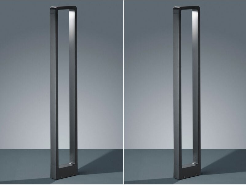 Led Pollerleuchte 2er Set Anthrazit Höhe 100cm IP54 - Außenleuchten Wegeleuchten