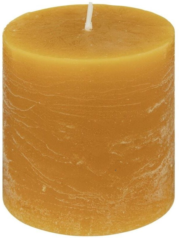 Rustikale Kerze - gelb - 220 g Atmosphera créateur d'intérieur