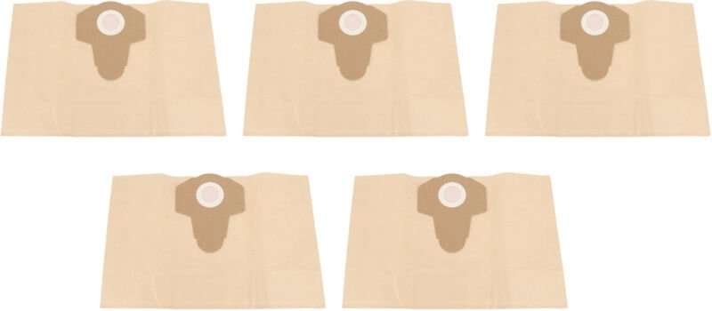 Staubbeutel für Multifunktionsstaubsauger – 5 Stück, Papier, 20 l, kompatibel mit allen Modellen