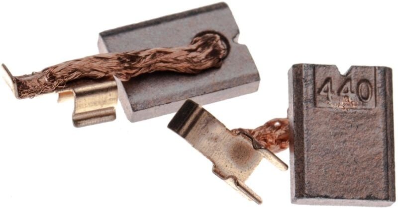 Vhbw - 2x Kohlebürste, Motorkohle, Schleifkohle 3 x 10 x 13,4mm kompatibel mit Makita DDF458, DFR550, DFS451, DHP446, DH...