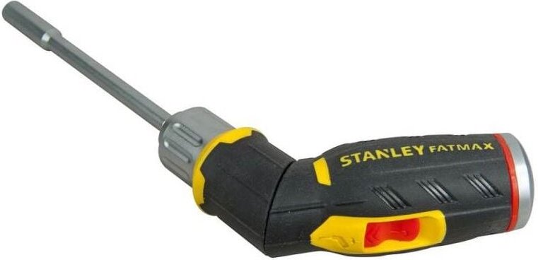 Stanley - FatMax Bit-Schraubendreher mit Pistolen-Ratsche und 12 Bits