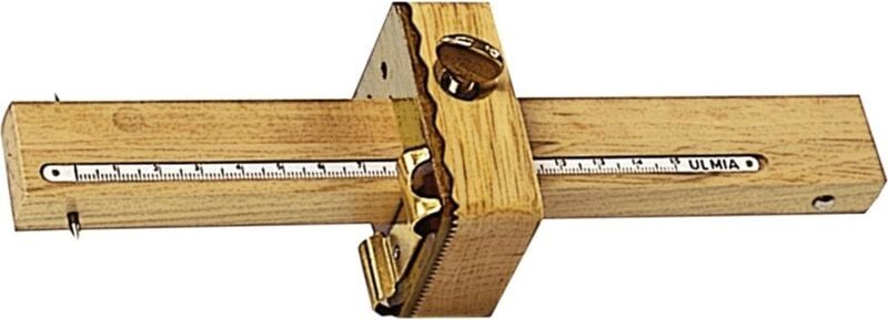 Ulmia Streichmaß 0029K mit Kurvenanschlag