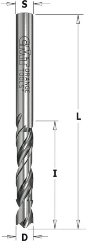 Thumbnail - 363.025.21 Spiralbohrer für Blindschrauben XTREME HWM D=2,5x27x55 DX