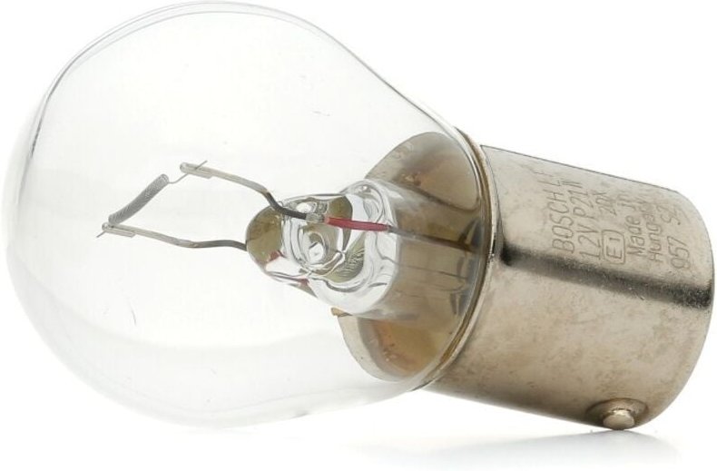 Bosch 1987302201 Glühlampe, Rückfahrscheinwerfer 12 V, 21 W, P21W, BA15s