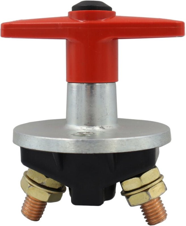 Ahlsen - Batterie-Trennschalter, 12 V-60 v, 300 a, universeller Auto-Batterietrennschalter mit festem Schlüssel, Kfz-Str...