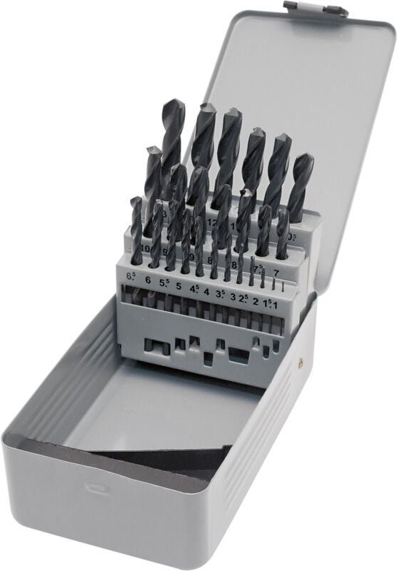Kraftwerk - 25-t. Spiralbohrerkass.HSS 1-13/0.5 mm