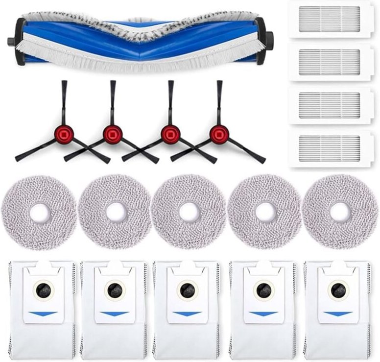 Für Roboter-Staubsauger Hauptseitenbürste HEPA-Filter