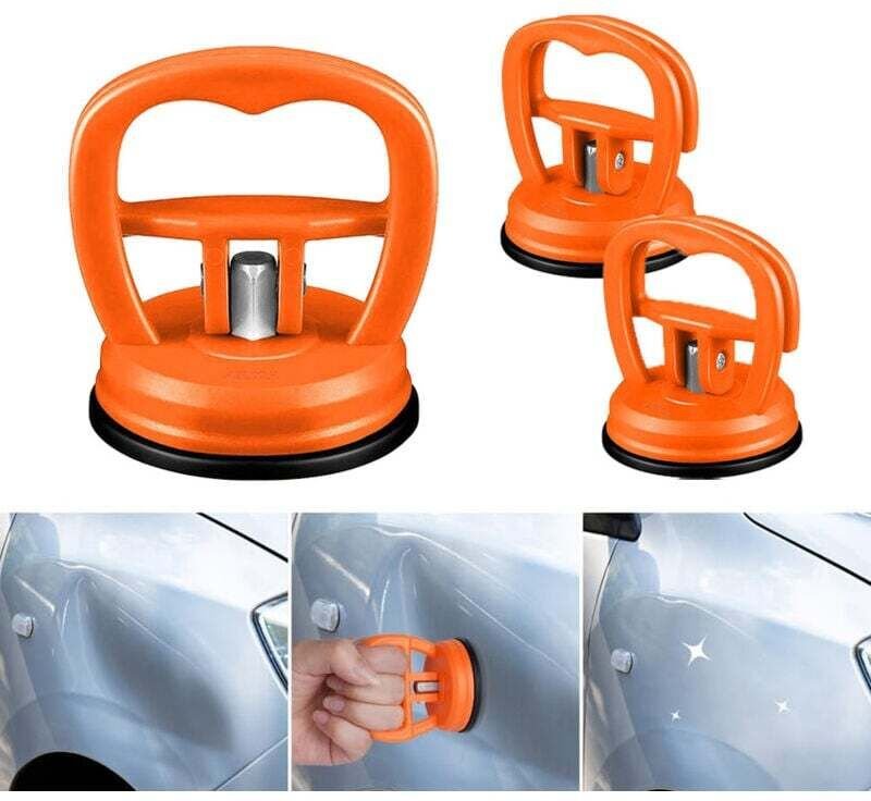 Ausbeulwerkzeug für Karosserien, 3-teiliges Ausbeulwerkzeug-Set, Karosserie-Saugnapf, Ausbeulwerkzeug, Reparaturset für ...