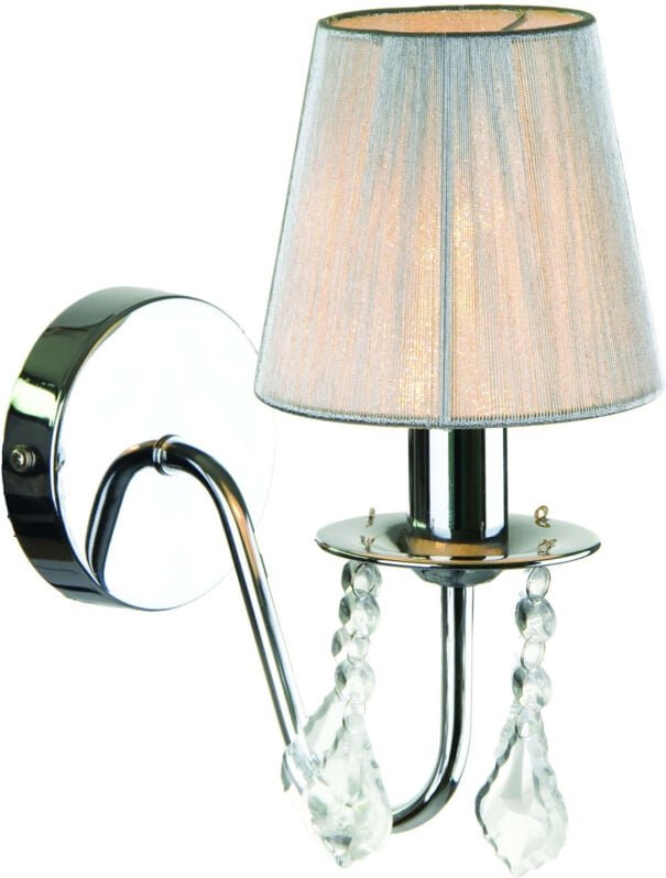 Mona Wandleuchte 1xE14 silber LP-5005/1W silber Light Prestige