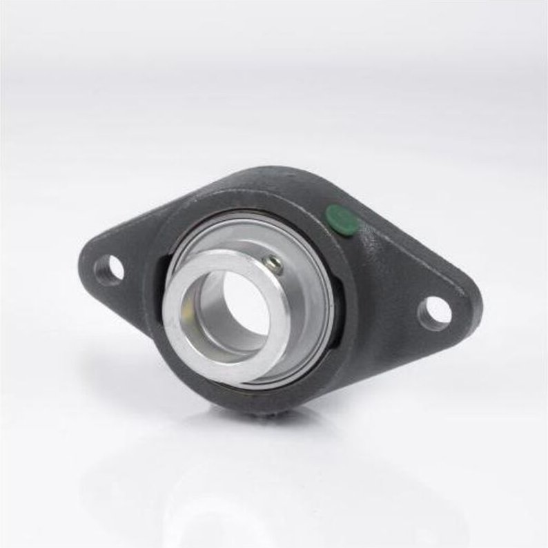 Flanschlager-Gehäuseeinheit AELFL204 D1 20 mm oval