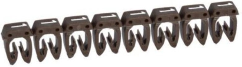 Multipack Legrand BEZ.ZIFFER-1 FÜR 0,5-1,5MM2 BR (38211 1REIHE=30ST) - 30 Stück