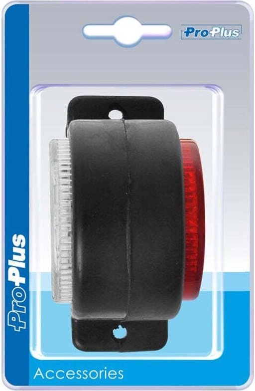 Umrissleuchte rotwei 68x62mm 8led im blister