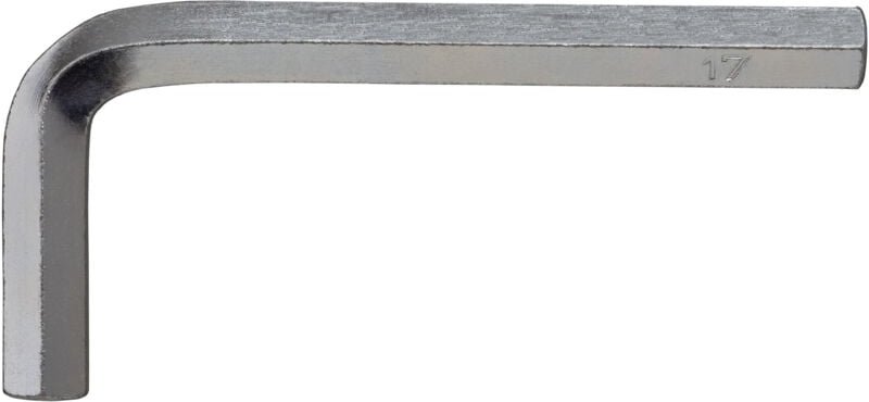 Sechskantschlüssel Typ L Verzinkt 9mm L-115mm