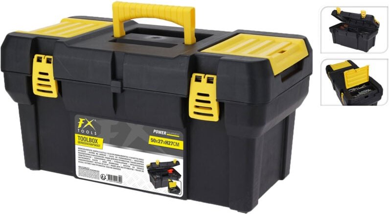 Werkzeugkiste 3 Dimensionen Fx Tools 50 x 27 x 27 cm