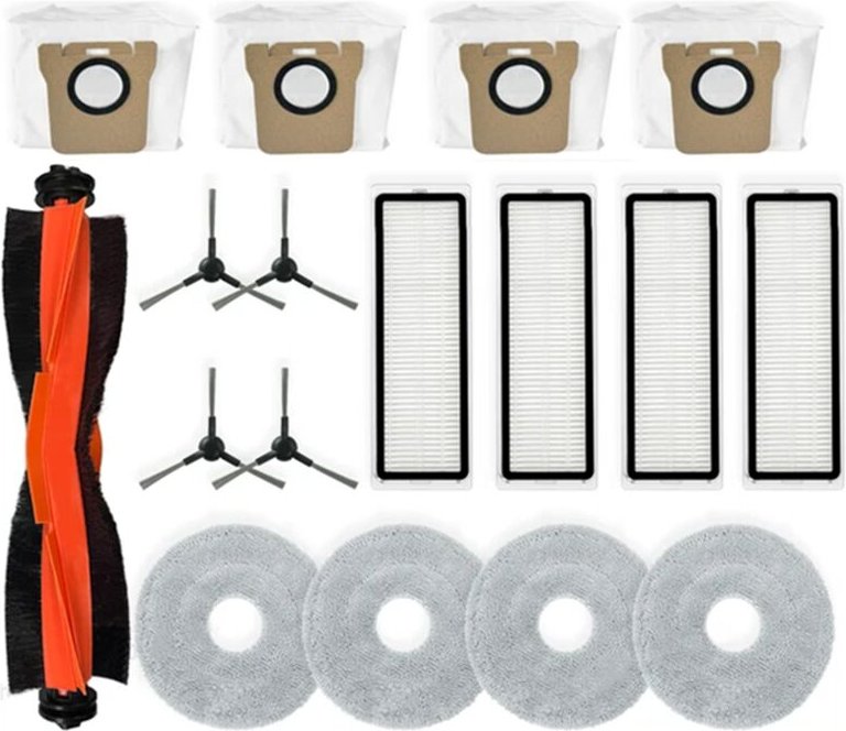 Für Roboter Vakuum X20 pro Teile Wichtigsten Roller Seite Pinsel