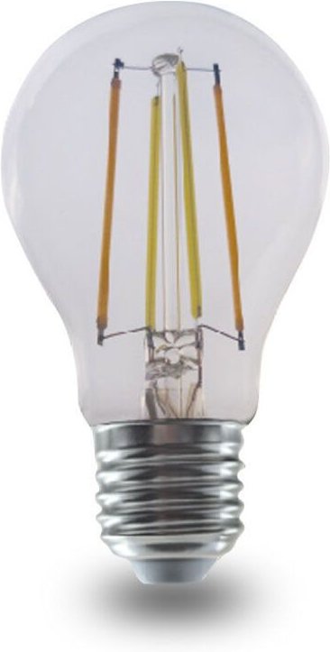 V-TAC E27 7W A60 LED-Glühbirne Filament Google Alexa Smart 3in1 dimmbar