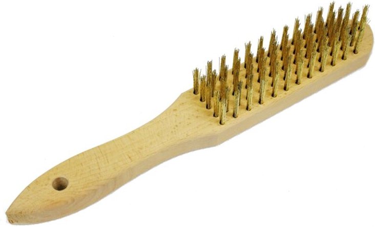 5-reihige Drahtbürste