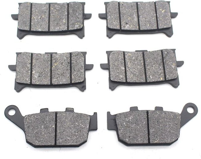 Tlily - Motorrad Bremse BeläGe Vorne und Hinten für XAdv 750 X-Adv ADV750 2017-2021 CBR650R CB650R 2019-2021