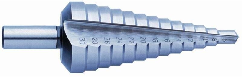 Stufenbohrer 4-20 mm hss 4-20/2 Rundschaft Metallbohrer - Exact