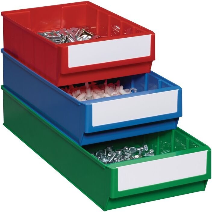 Promat Regalkasten L300xB183xH81mm rot Polypropylen