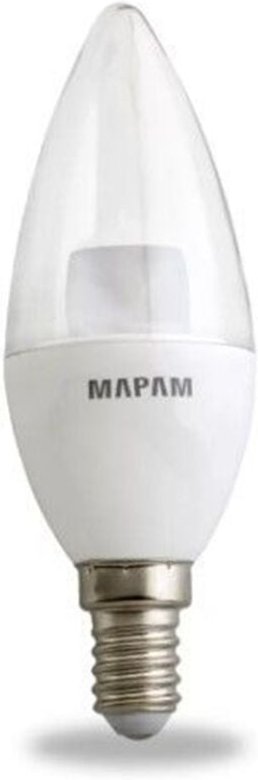 Thumbnail - Trade Shop Traesio - Trade Shop - copy of lampadina led a candela opaca E14 3 watt luce fredda 6500K alta qualità 00548 ...