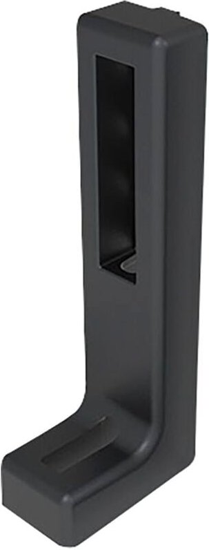 Bodenwinkel 160mm Item System zur einfachen Befestigung von Flächenelementen an Aluprofilen mit Nut 8, schwarz - Fath