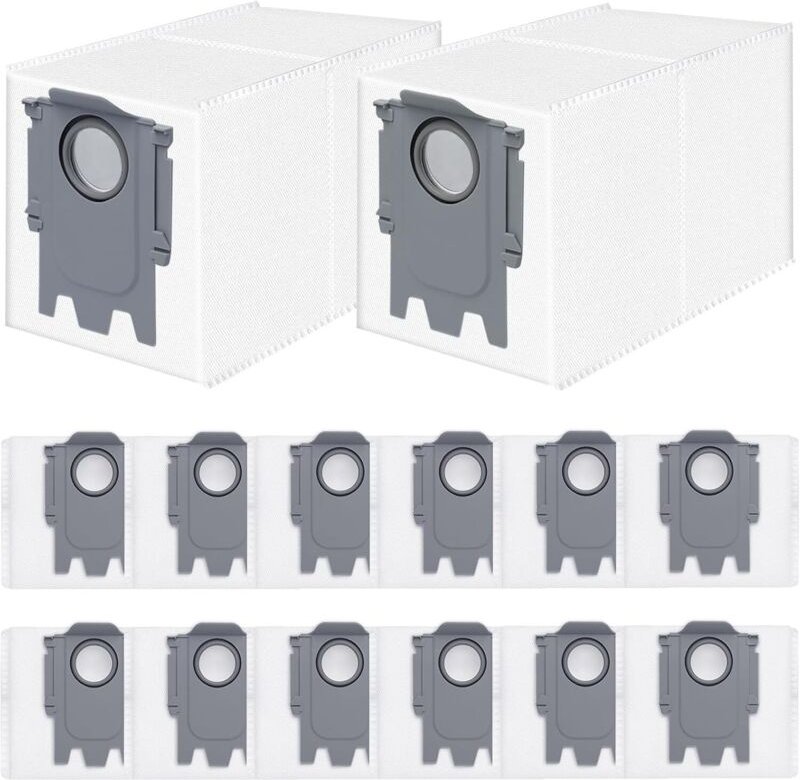 14 Stück Staubbeutel für Roborock Q Revo/Saros 10/10R/S8 MaxV/QV 35A/Qrevo S5V/QV35S/Z70/Qrevo/S/Qrevo Pro/Plus/MaxV/Mas...