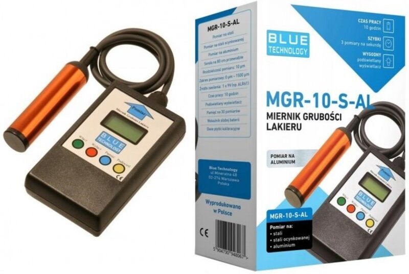 Lackdickenmessgerät MGR-10-S-AL