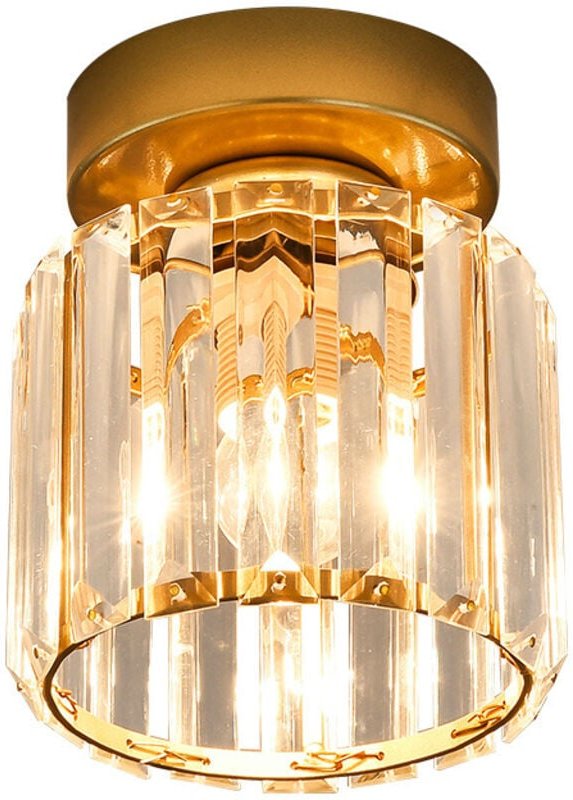 LED-Kristall-Deckenleuchte, Mini-Kristall-Kronleuchterlampe, moderner Deckenleuchter, für Wohnzimmer, Eingangsbereich, F...