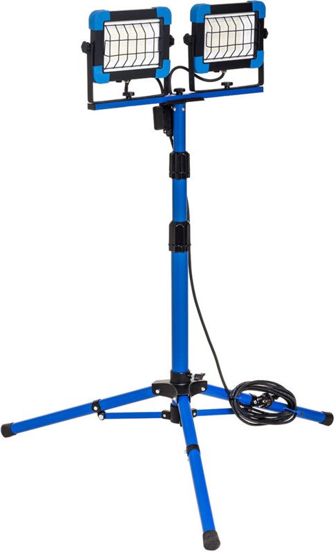 as - Schwabe Slimline Pro Strahler Stativ 2 x 50 W 6.550 lm IP44