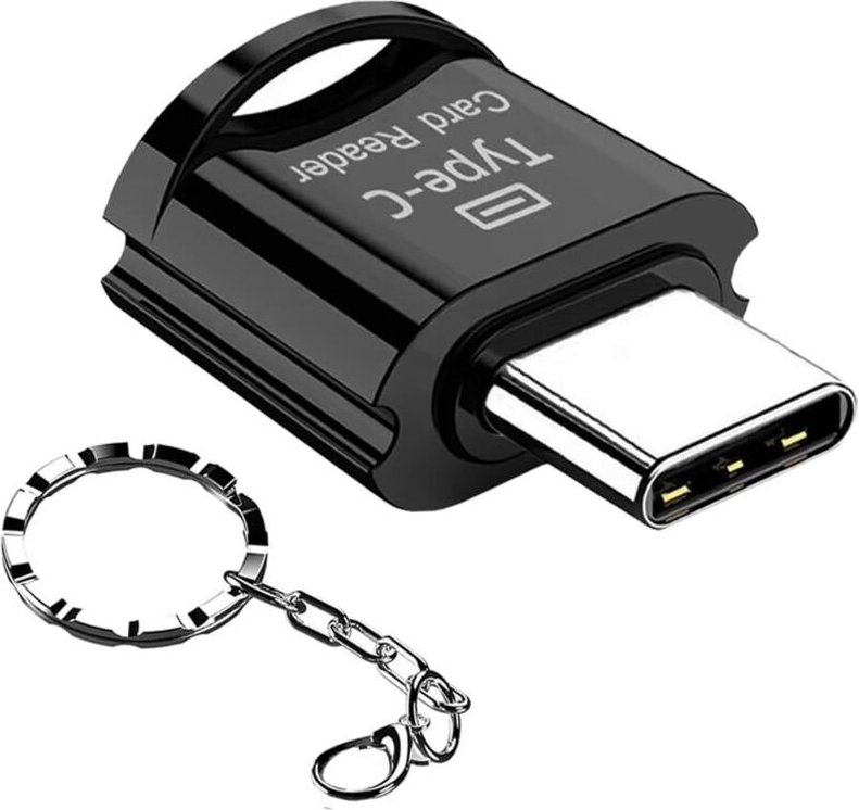2 Stück USB-C Micro-SD/TF-Kartenleser, USB-C-zu-Micro-SD/SDHC/SDXC-Speicherkartenleser, USB-C-Kartenleser-Adapter, kompa...