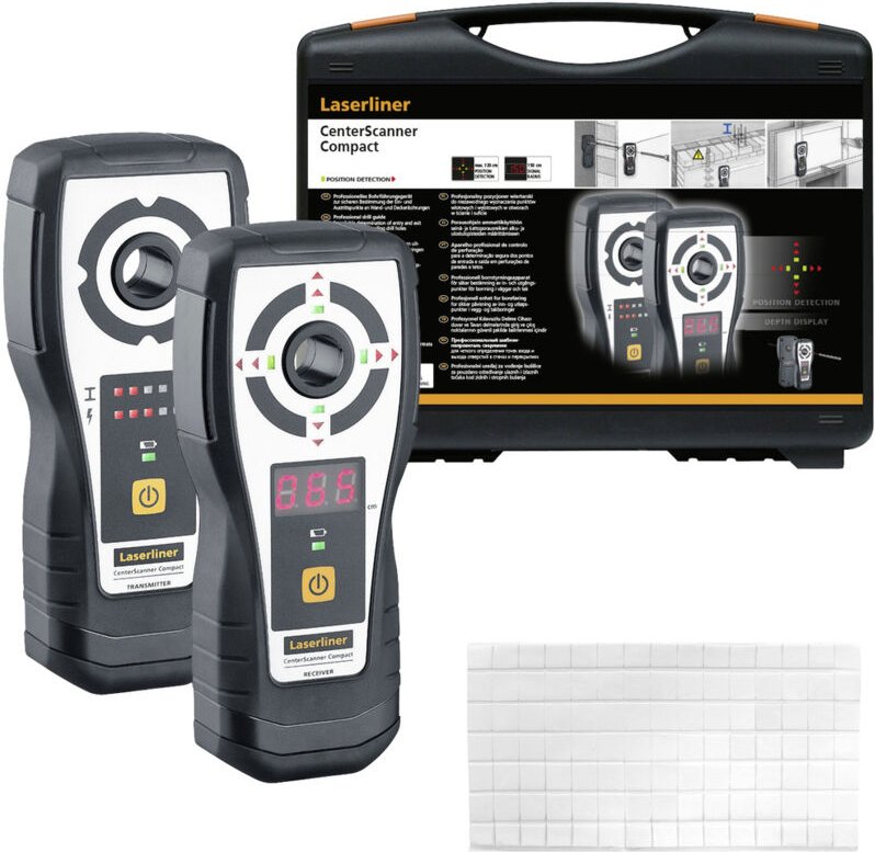Laserliner 075.400A Professionelles Bohrführungsgerät zur sicheren Bestimmung der Ein- und Austritt