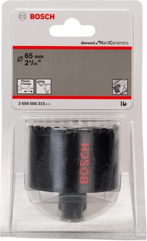 Diamantlochsäge Diamond for Hard Ceramics 65 mm 2 9/16' - Bosch