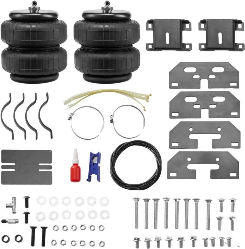 Mophorn - Airbag Suspension Kit, Luftfedern kompatibel mit 1999-2004 Ford F250/F350 & 2008-2010 Ford F250/F350 2WD/4WD, ...