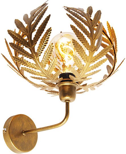 Vintage Wandleuchte Gold - Botanica