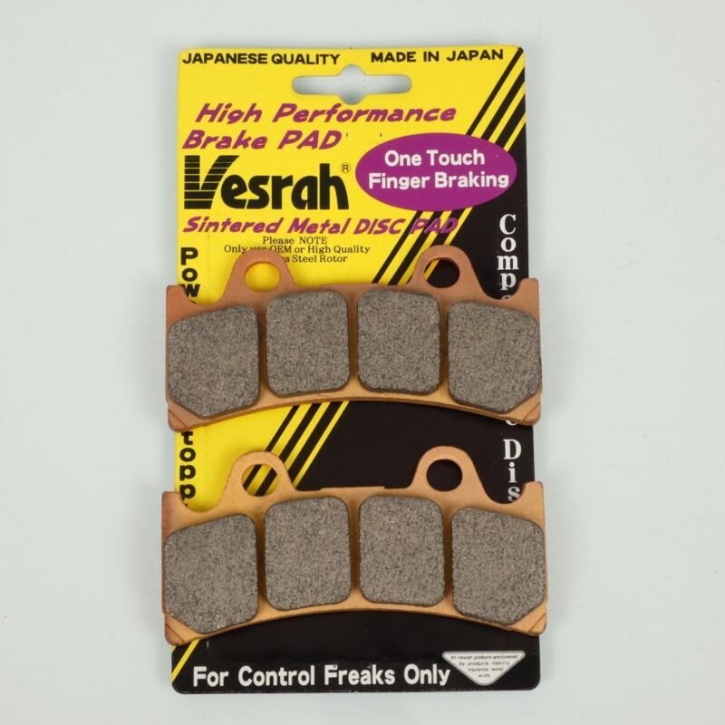 Bremsbelag vesrah für Motorrad yamaha 1000 fzr 1994 bis 1995 neu