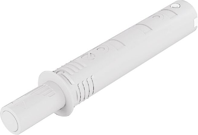 Druckschnapper Möbelbeschalg Hub 20 mm Push Tech Strong Puffer KS weiß