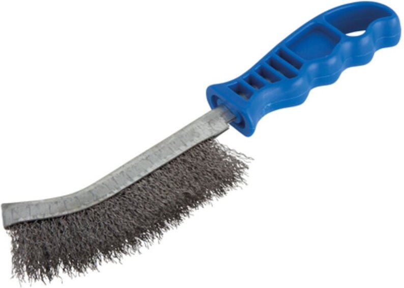 Handdrahtbürste Kunststoffgriff Stahl Drahtbürsten - Wolfcraft
