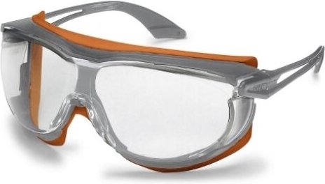 Thumbnail - Skyguard nt 9175275 Schutzbrille inkl. UV-Schutz Grau, Orange en 166, en 170 din 166, din 170 - Uvex