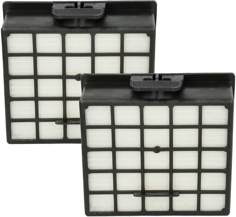 2x Staubsaugerfilter kompatibel mit Siemens vsx 32500/02, vsx 32500/03, vsx 32100/02, vsx 32500/01 Staubsauger - HEPA-Fi...