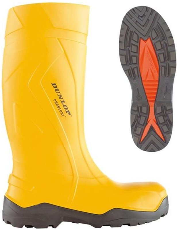 Sicherheitsstiefel Purofort+ S5CI, gelb, Gr. 41 - Dunlop