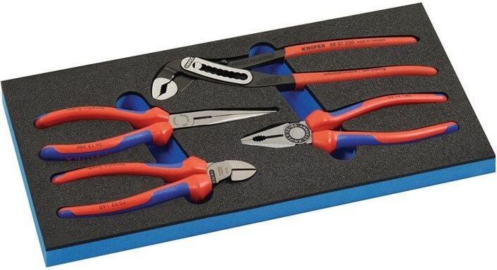 Knipex - Werkzeugmodul 4-tlg.1/3-Modul Zangensatz