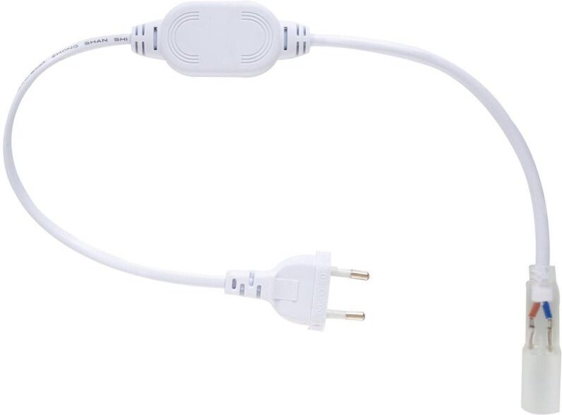 Efectoled - Gleichrichterkabel LED-Schlauch Rund 220V ac IP65 Schnitt alle 100 cm Weiß