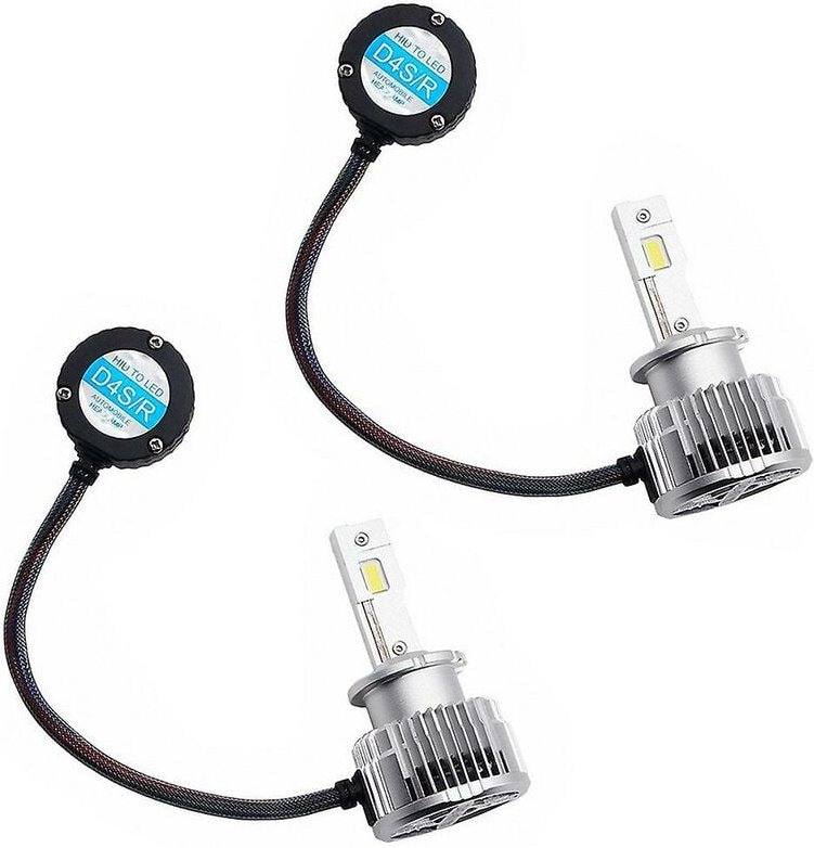 D4s LED-Scheinwerfer, versteckt, D4s/r, Autolampe, led, 8000 lm, CSP-Chip, 6000 k, Weiß, 90 w, einfache Installation, St...