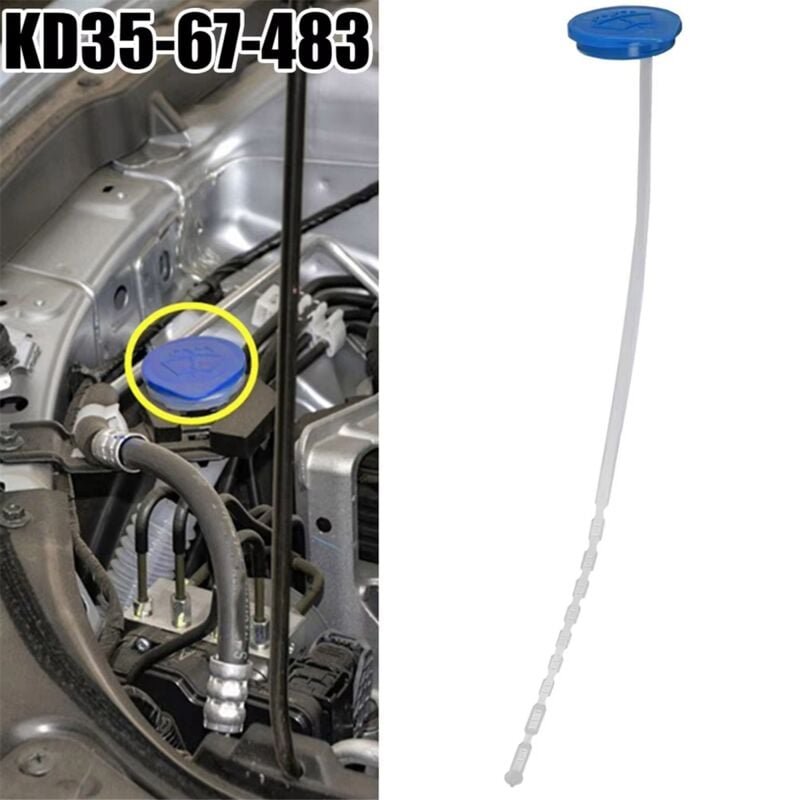 Glas Wasser Flasche Abdeckung Scheibenwaschwasser Reservoir Tankdeckel für -5 2013-2016