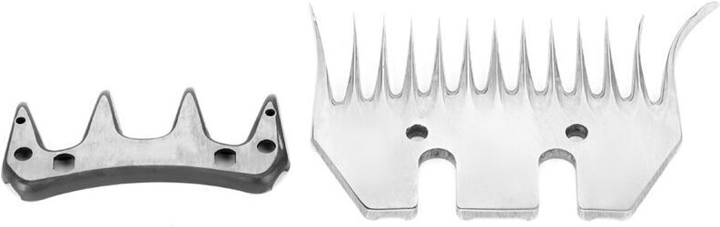 Vtizikl Remplacement de coupe de cisaille de coupe de dureté élevée de lame de tondeuses de mouton d'acier inoxydable(13...