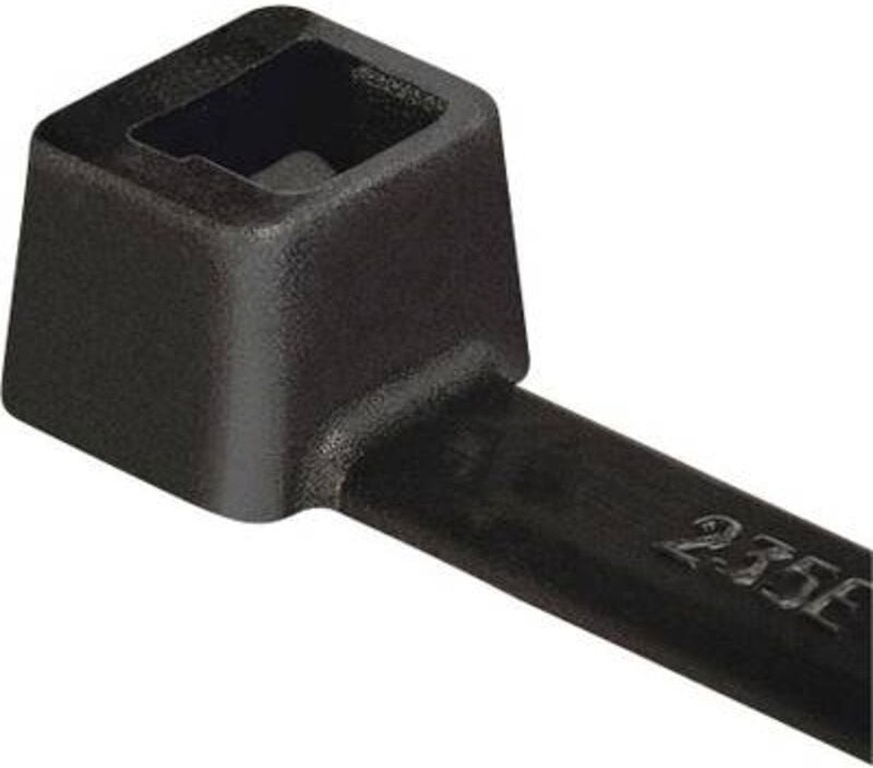 HellermannTyton 111-02110 T18L-PA66-BK Kabelbinder 203.20 mm 2.50 mm 100 St.