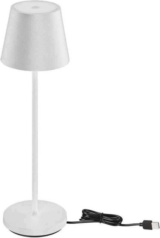 Thumbnail - V-tac - 1,5 w LED-Tischleuchte, Weiß, kabelloses Laden, Touch-dimmbar, Warmweiß, IP54