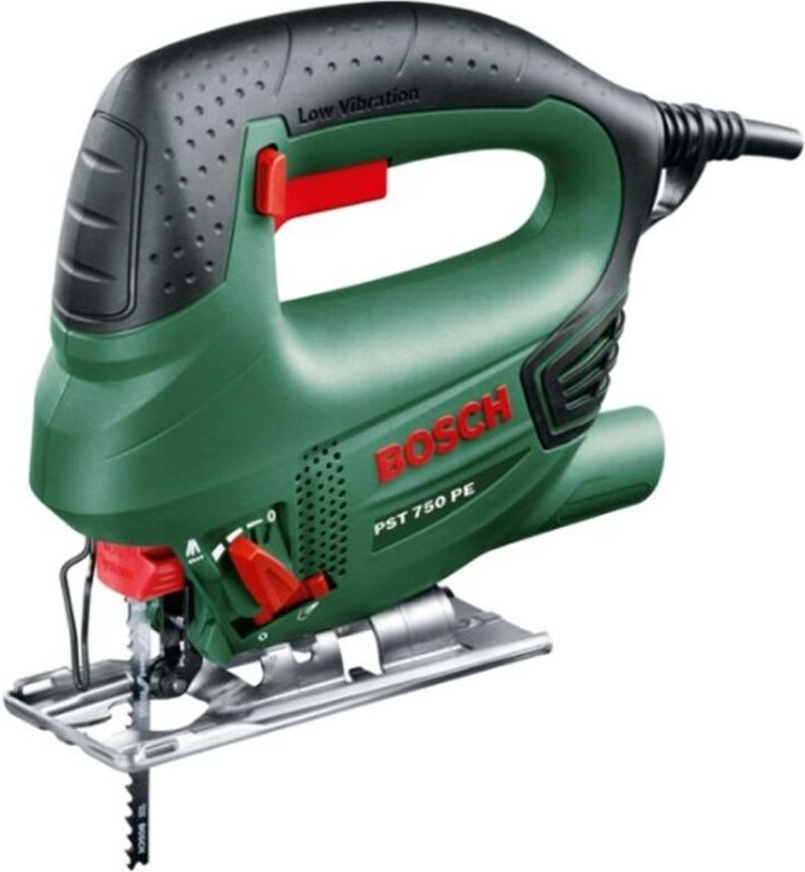 Bosch Stichsäge PST 750 PE (530 Watt, SchnittØ Holz: 75 mm, Stahl: 5 mm)